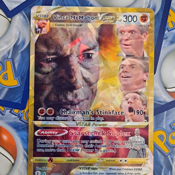 Vince McMahon Pokemon Card - Picture 3 of 8